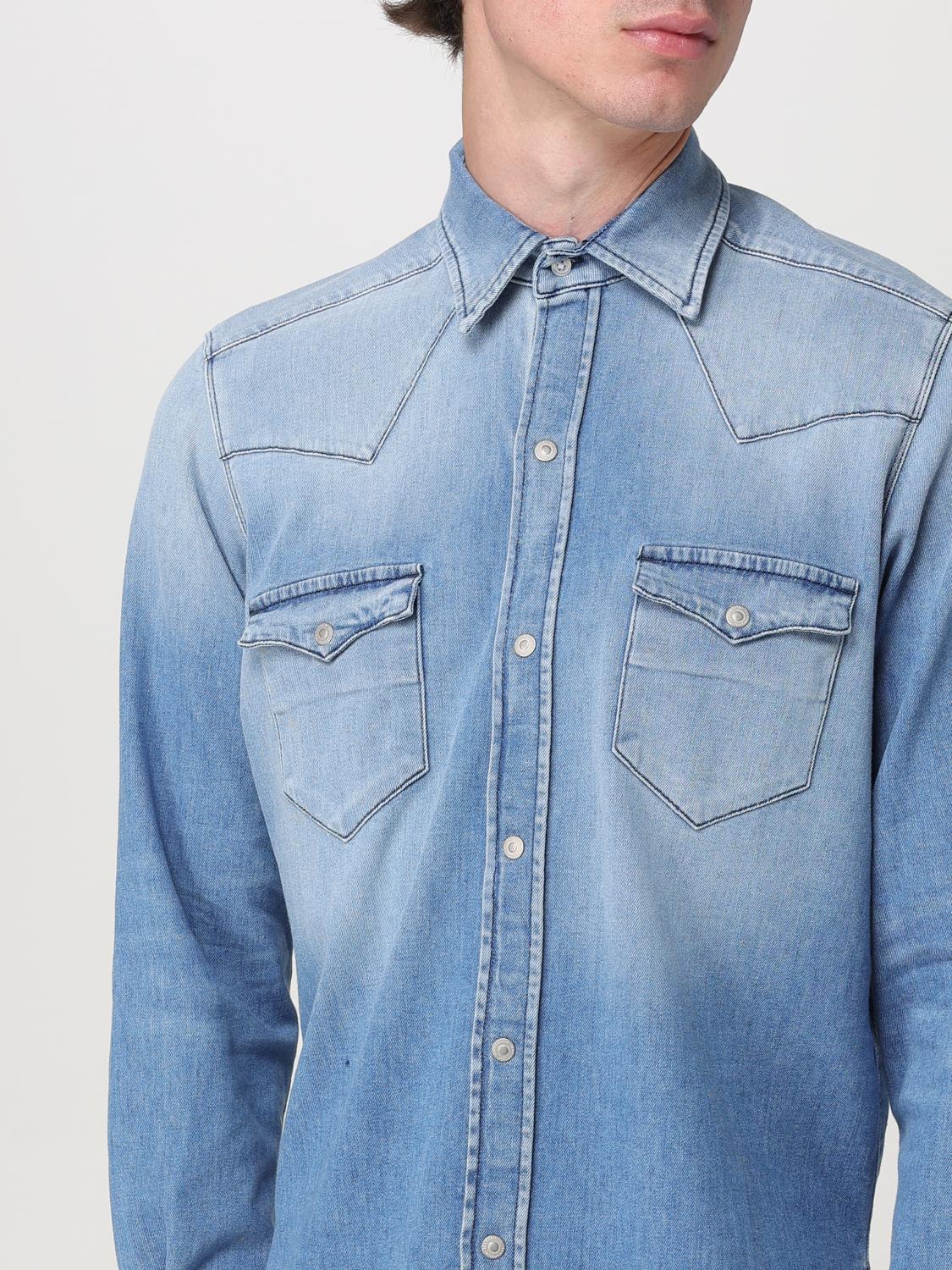 TRAMAROSSA SHIRT: Shirt men Tramarossa, Denim - Img 3