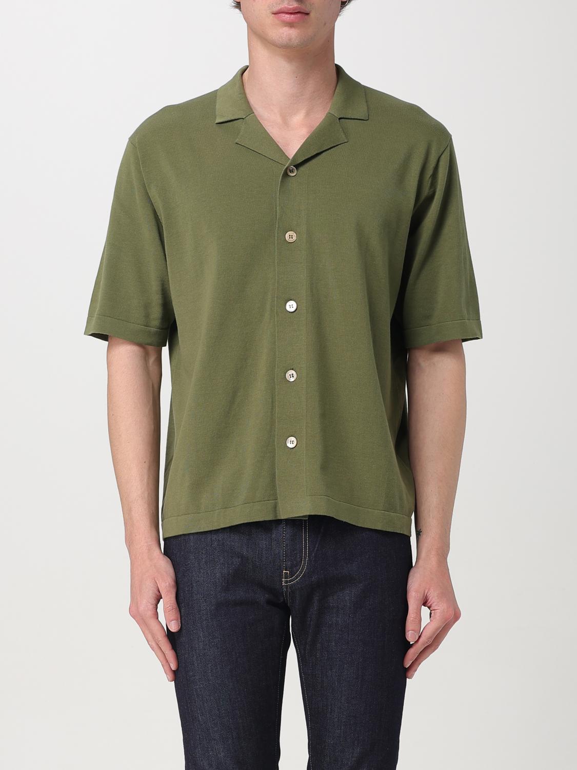 ASPESI SHIRT: Shirt men Aspesi, Green - Img 1