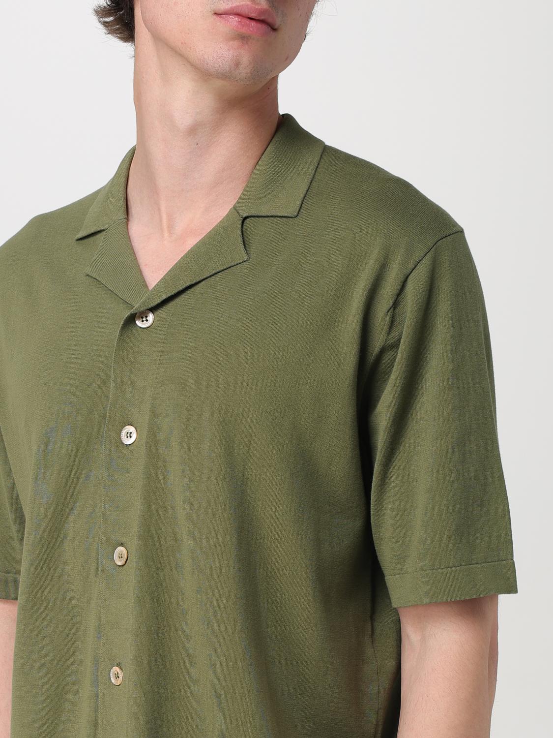 ASPESI SHIRT: Shirt men Aspesi, Green - Img 3