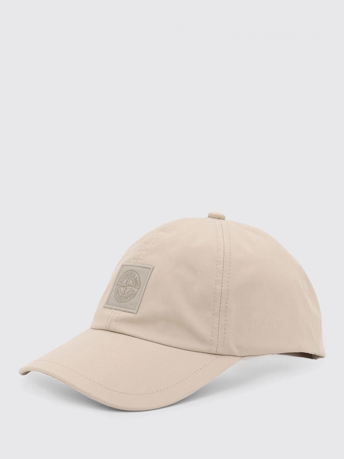 STONE ISLAND HAT: Hat men Stone Island, Beige - Img 1