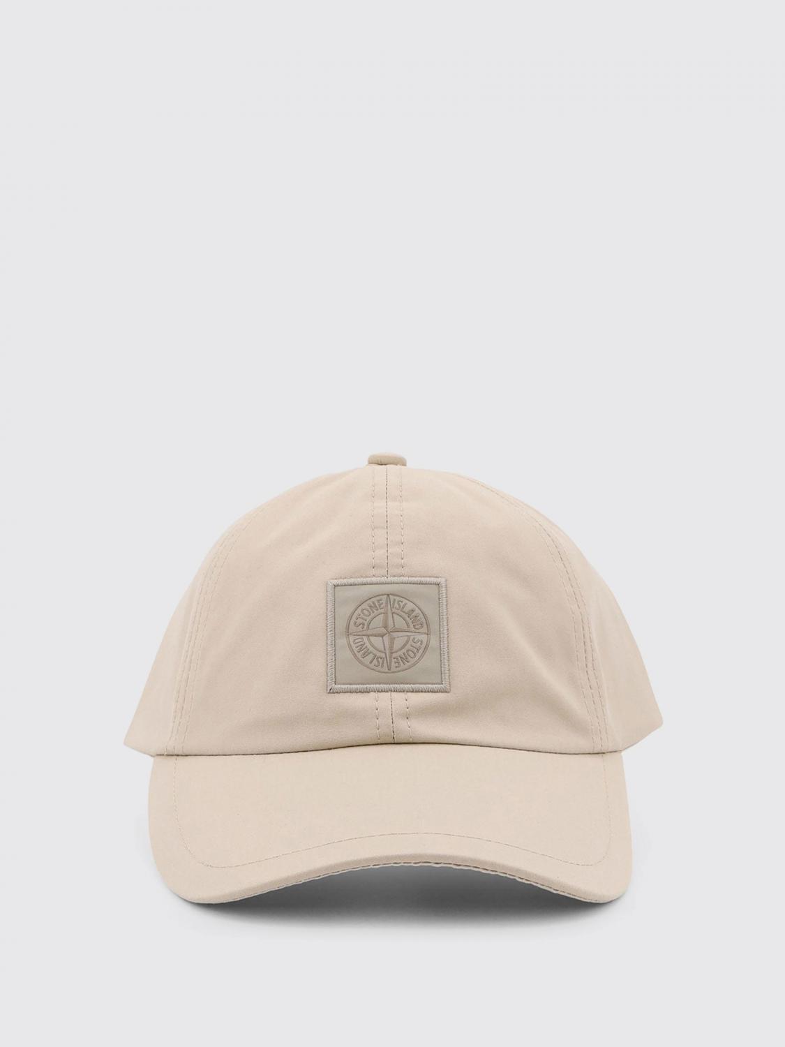STONE ISLAND HAT: Hat men Stone Island, Beige - Img 3