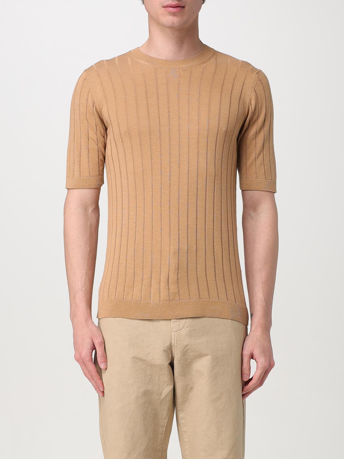 TAGLIATORE 티셔츠: 스웨트셔츠 남성 Tagliatore, 베이지 - Img 1