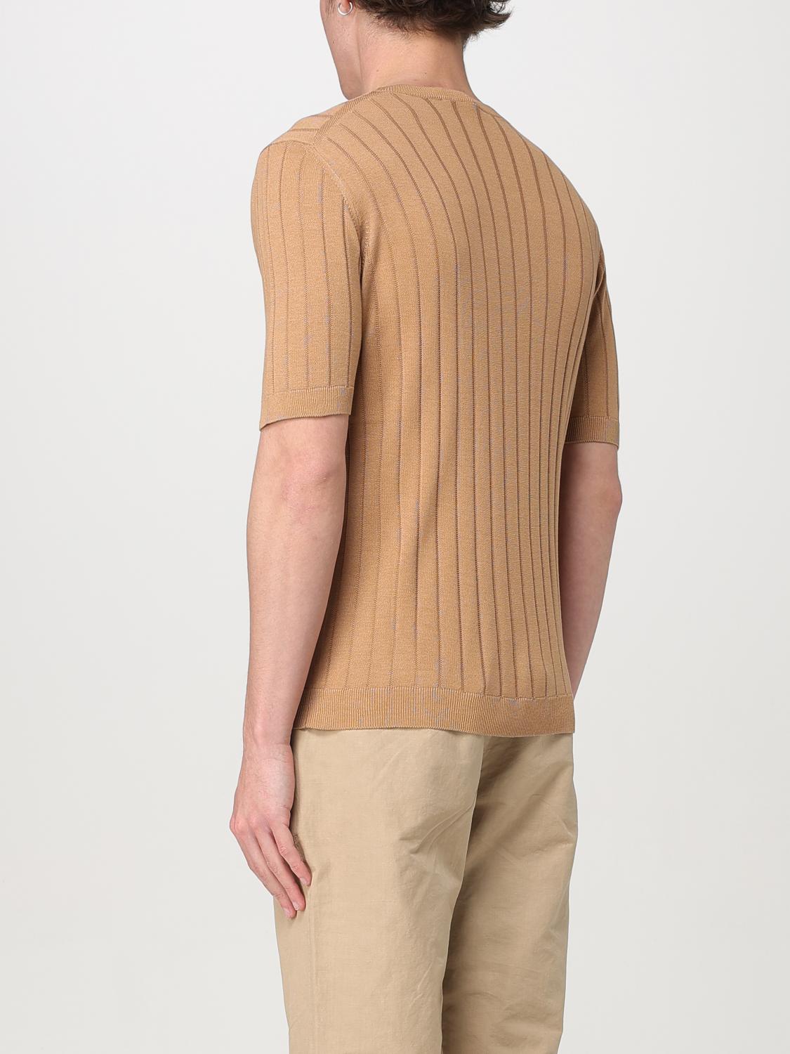 TAGLIATORE 티셔츠: 스웨트셔츠 남성 Tagliatore, 베이지 - Img 2