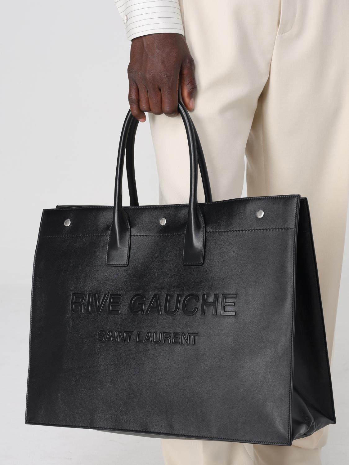 SAINT LAURENT SHOULDER BAG: Bags men Saint Laurent, Black - Img 2