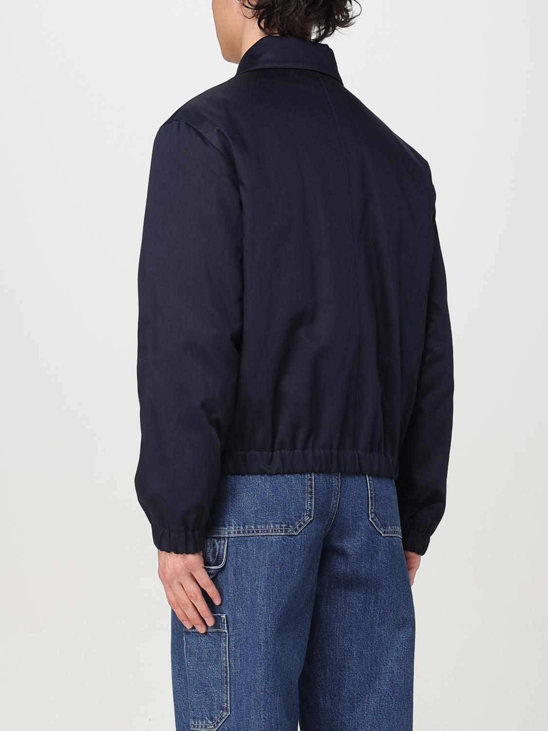 AMI PARIS GIACCA: Bomber Ami Paris in cotone , Blue - Img 3