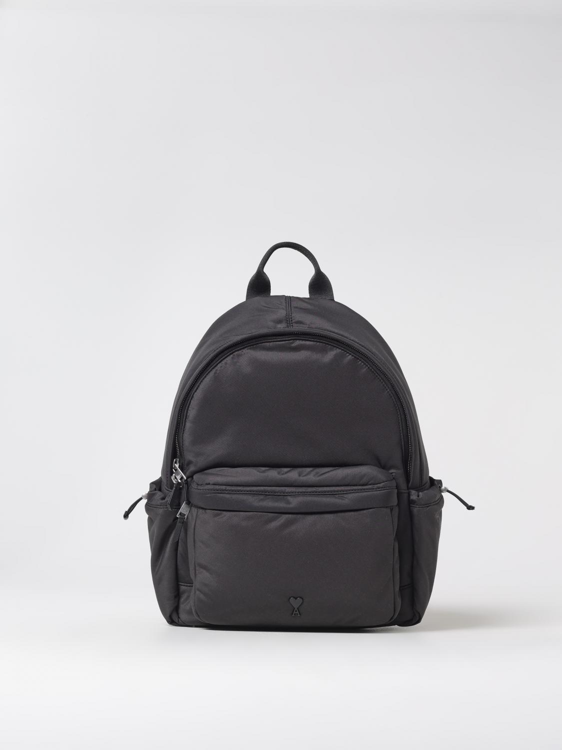 AMI PARIS RUCKSACK: Rucksack herren Ami Paris, Schwarz - Img 1