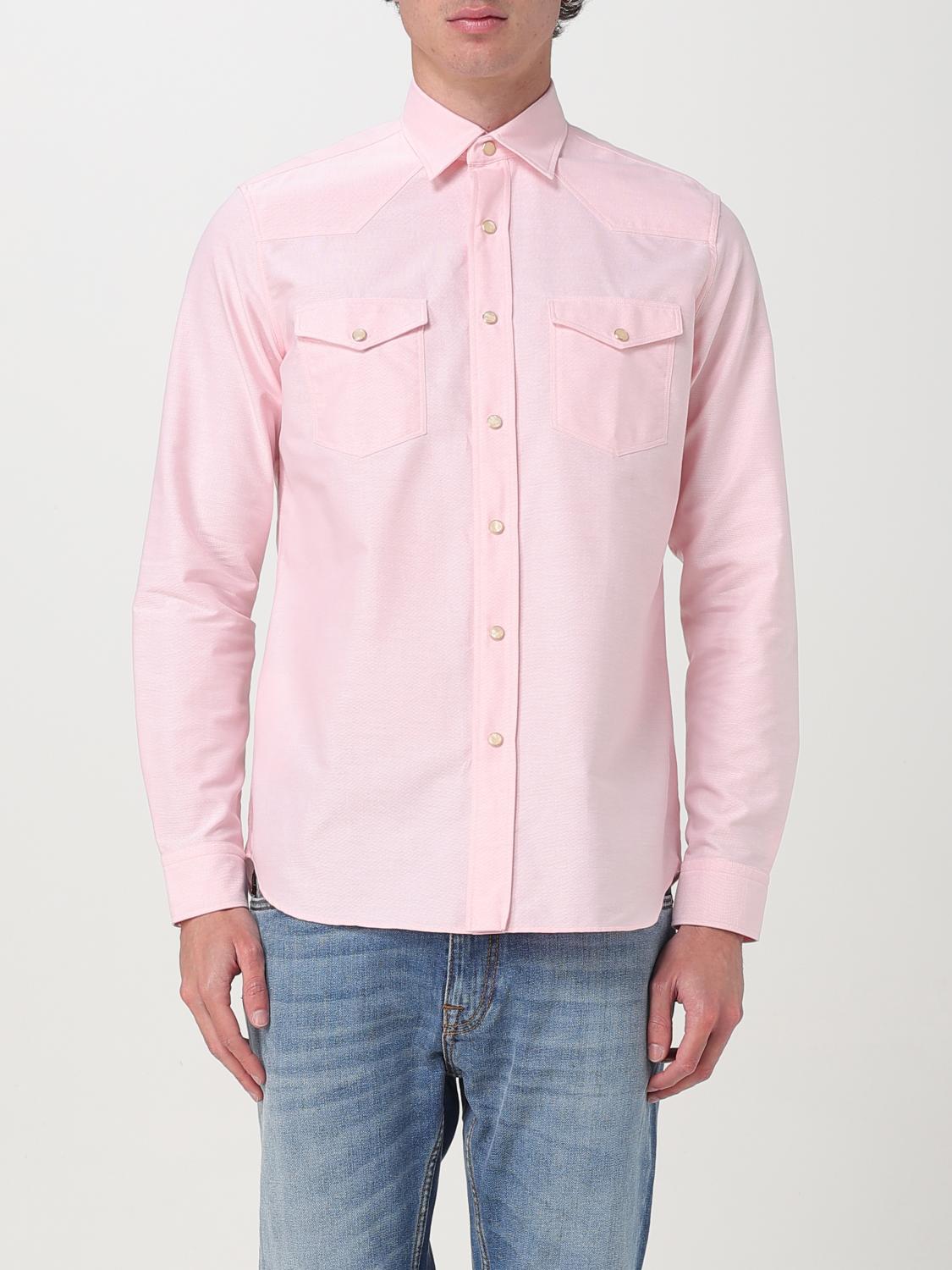 LARDINI SHIRT: Shirt men Lardini, Pink - Img 1