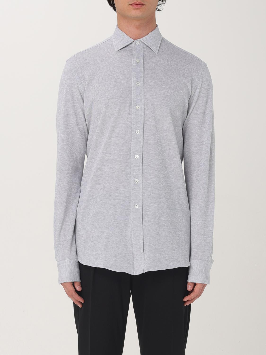 LARDINI SHIRT: Shirt men Lardini, Grey - Img 1