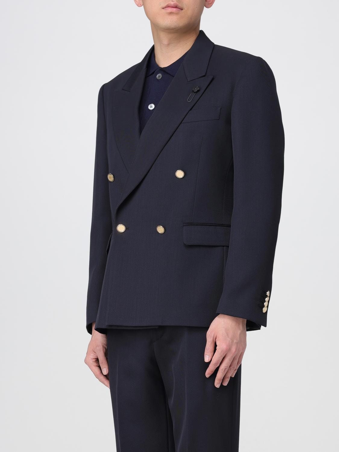LARDINI BLAZER: Jacket men Lardini, Blue - Img 4
