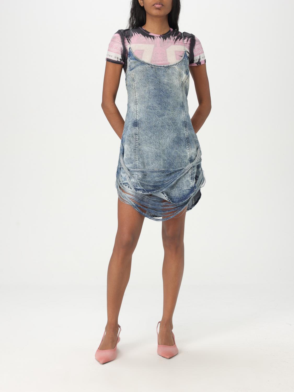 DIESEL KLEID: Kleider damen Diesel, Blau - Img 2