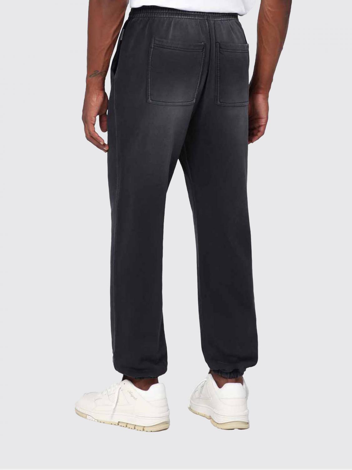 REPRESENT PANTS: Cotton Jogging Trousers Represent, Black 1 - Img 3