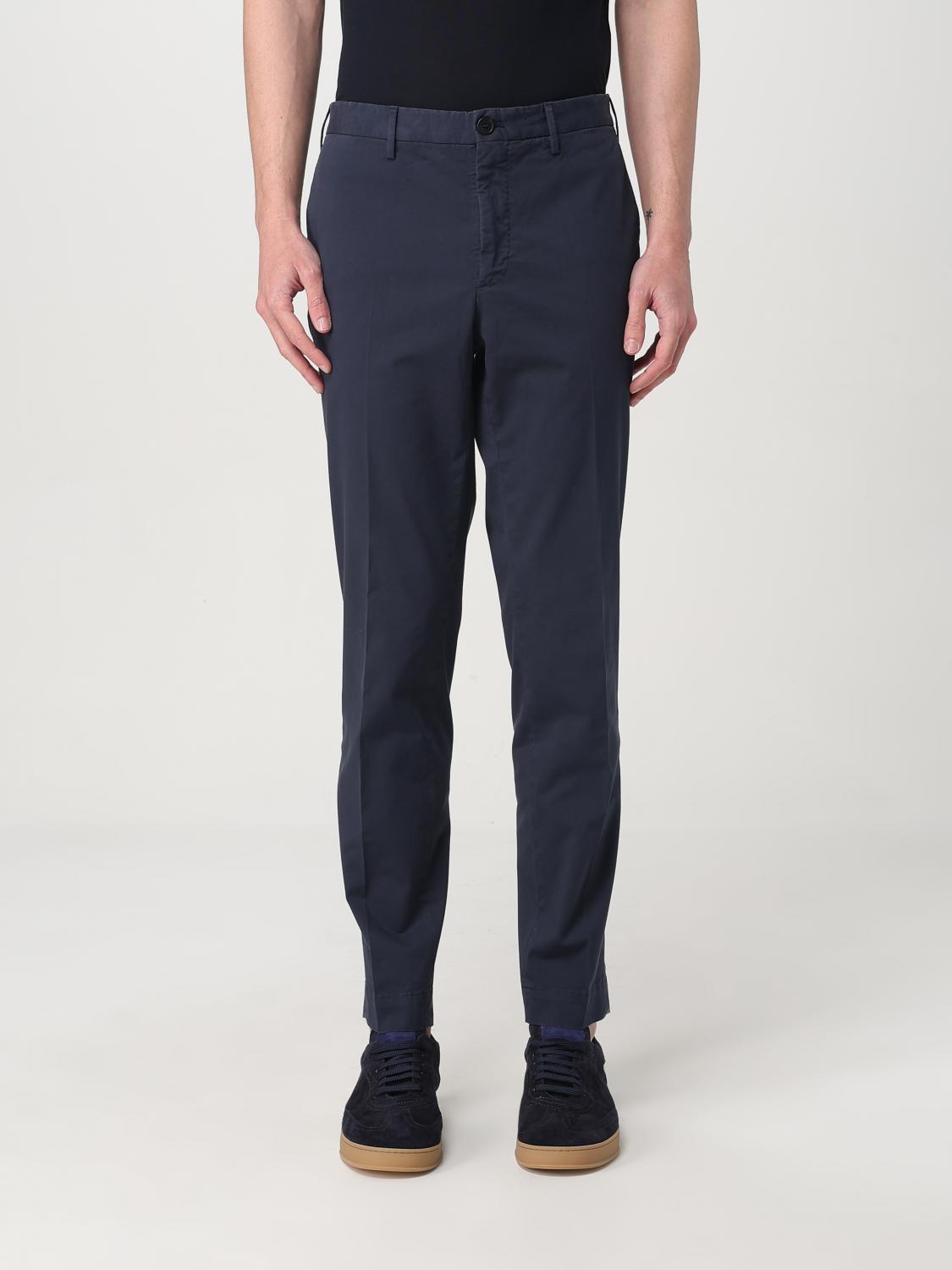 INCOTEX PANTALONI: Pantalone Incotex in cotone stretch , Blue - Img 1