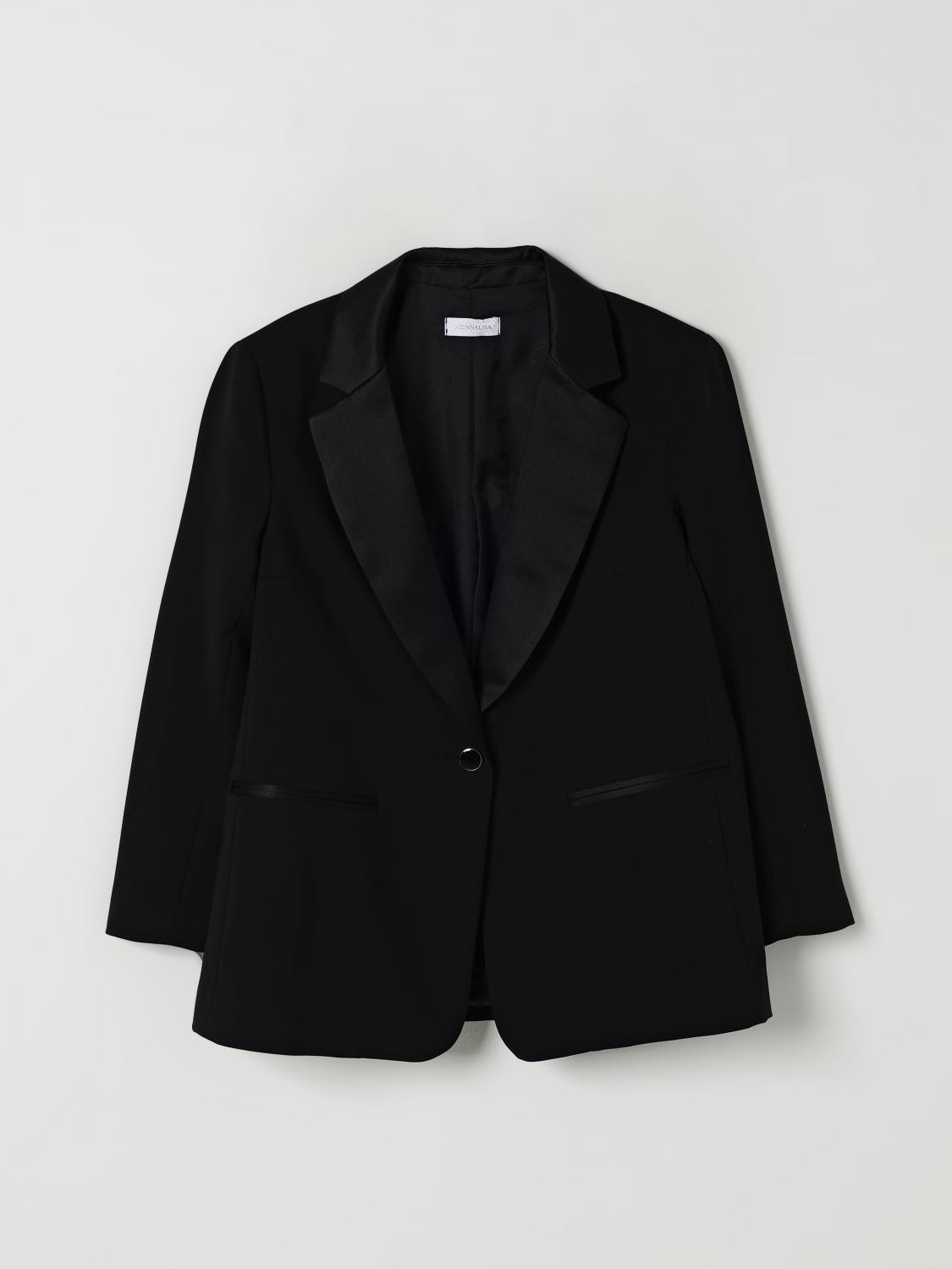 MONNALISA BLAZER: Jacke kinder Monnalisa, Schwarz - Img 1