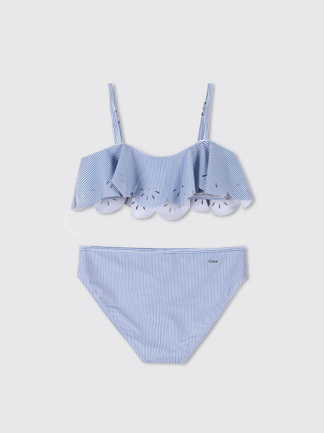 CHLOÉ BADEMODE: Bademode kinder ChloÉ, Blau - Img 2