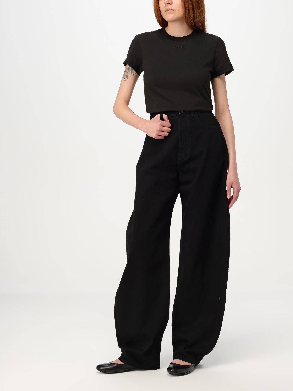 ALAÏA VAQUEROS: Vaquero mujer AlaÏa, Negro - Img 2