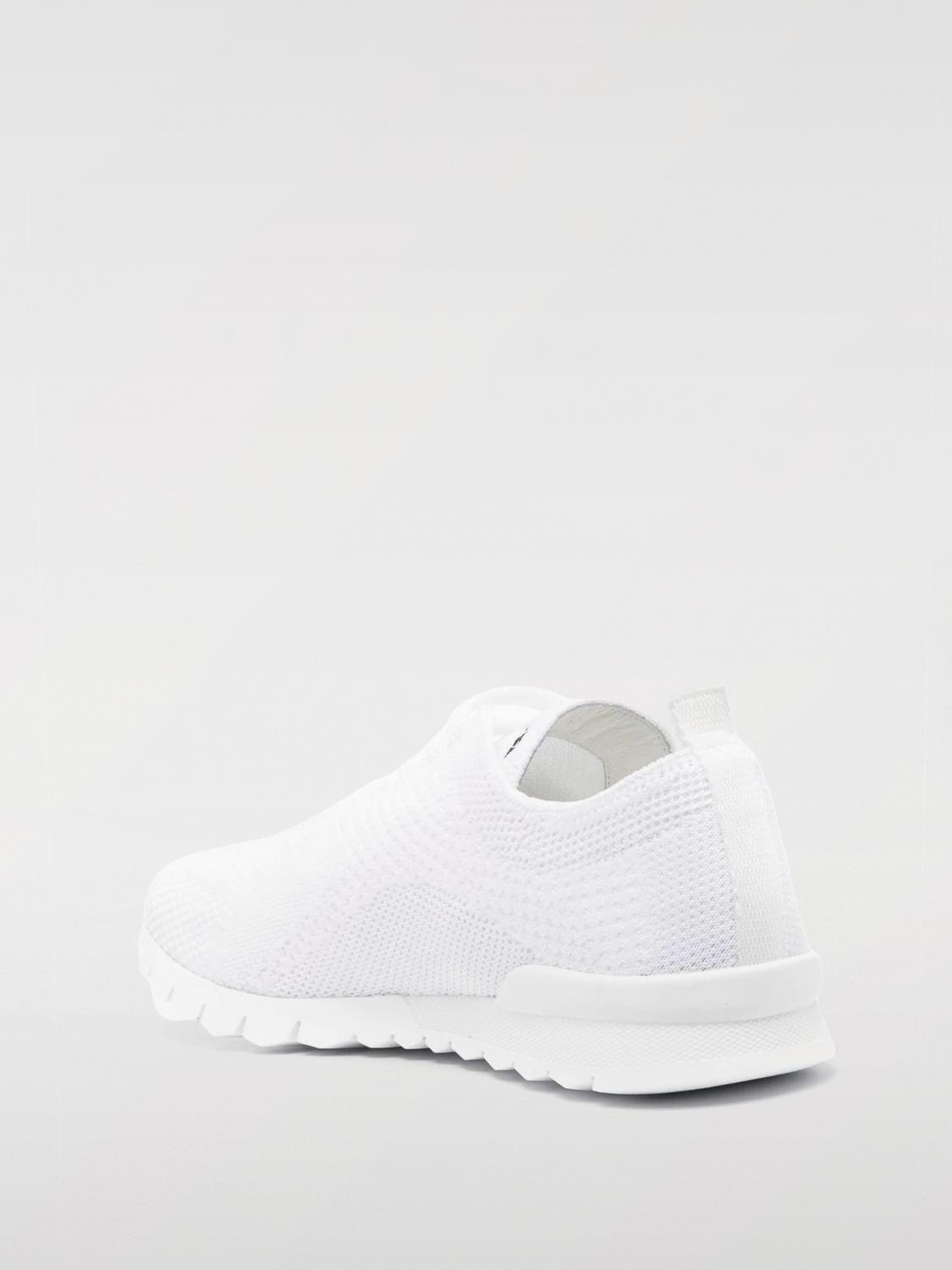 KITON BASKETS: Baskets femme Kiton, Blanc - Img 3