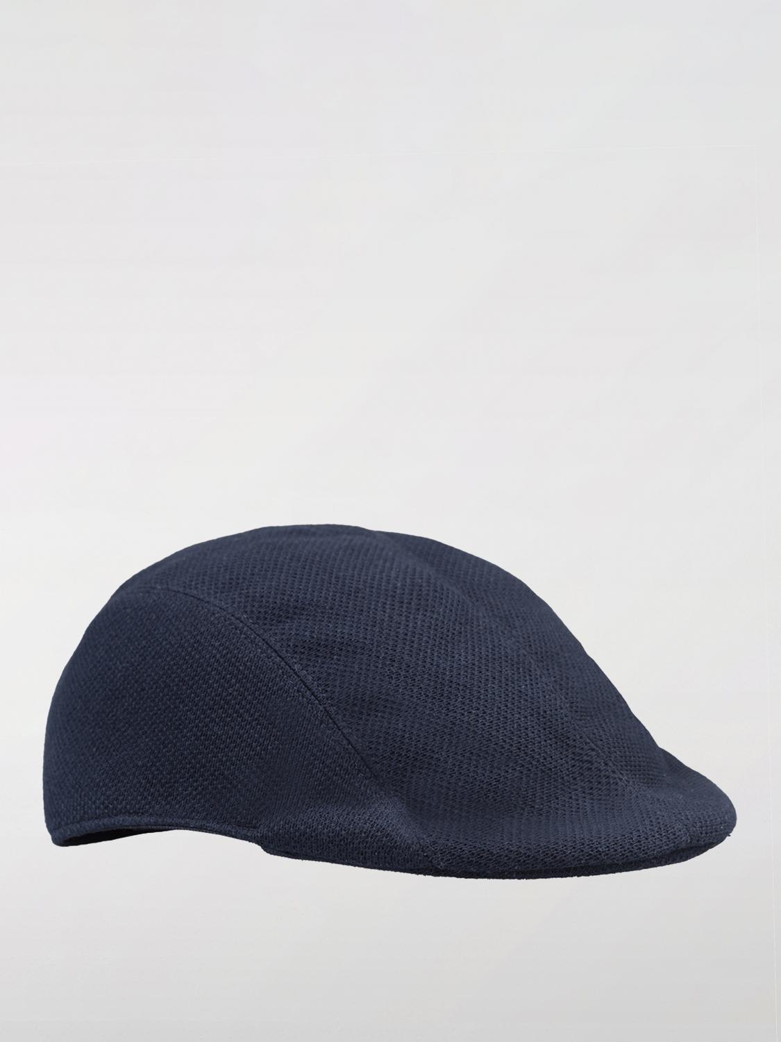 KITON CHAPEAU: Chapeau homme Kiton, Bleu - Img 1
