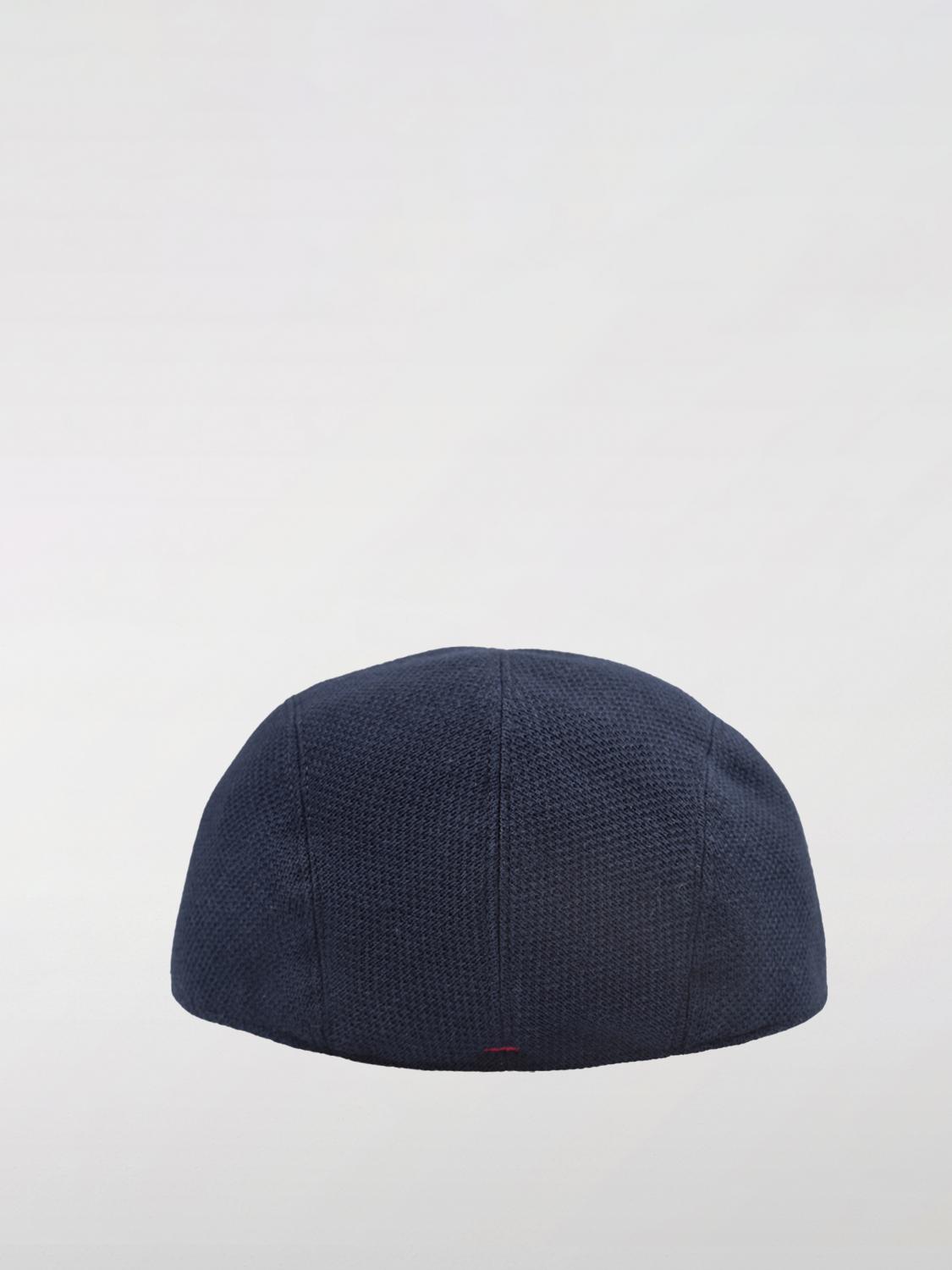 KITON CHAPEAU: Chapeau homme Kiton, Bleu - Img 3