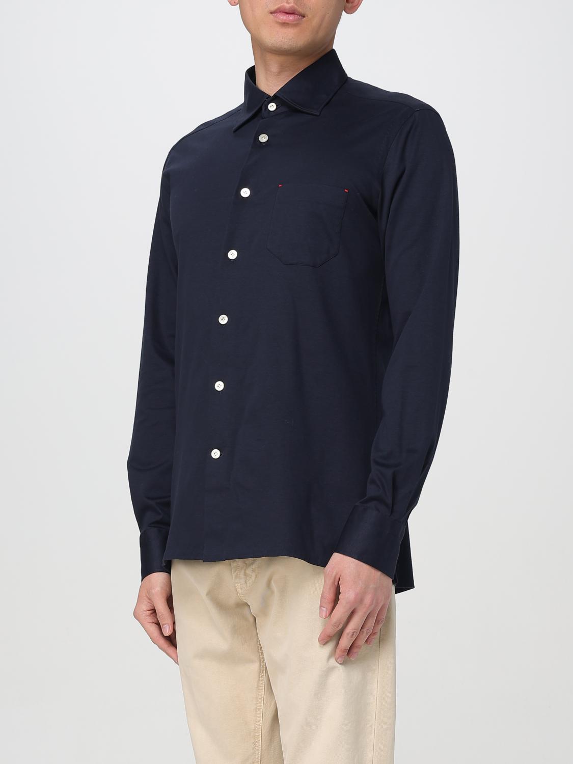 KITON CAMICIA: Camicia Kiton in cotone , Nero - Img 3