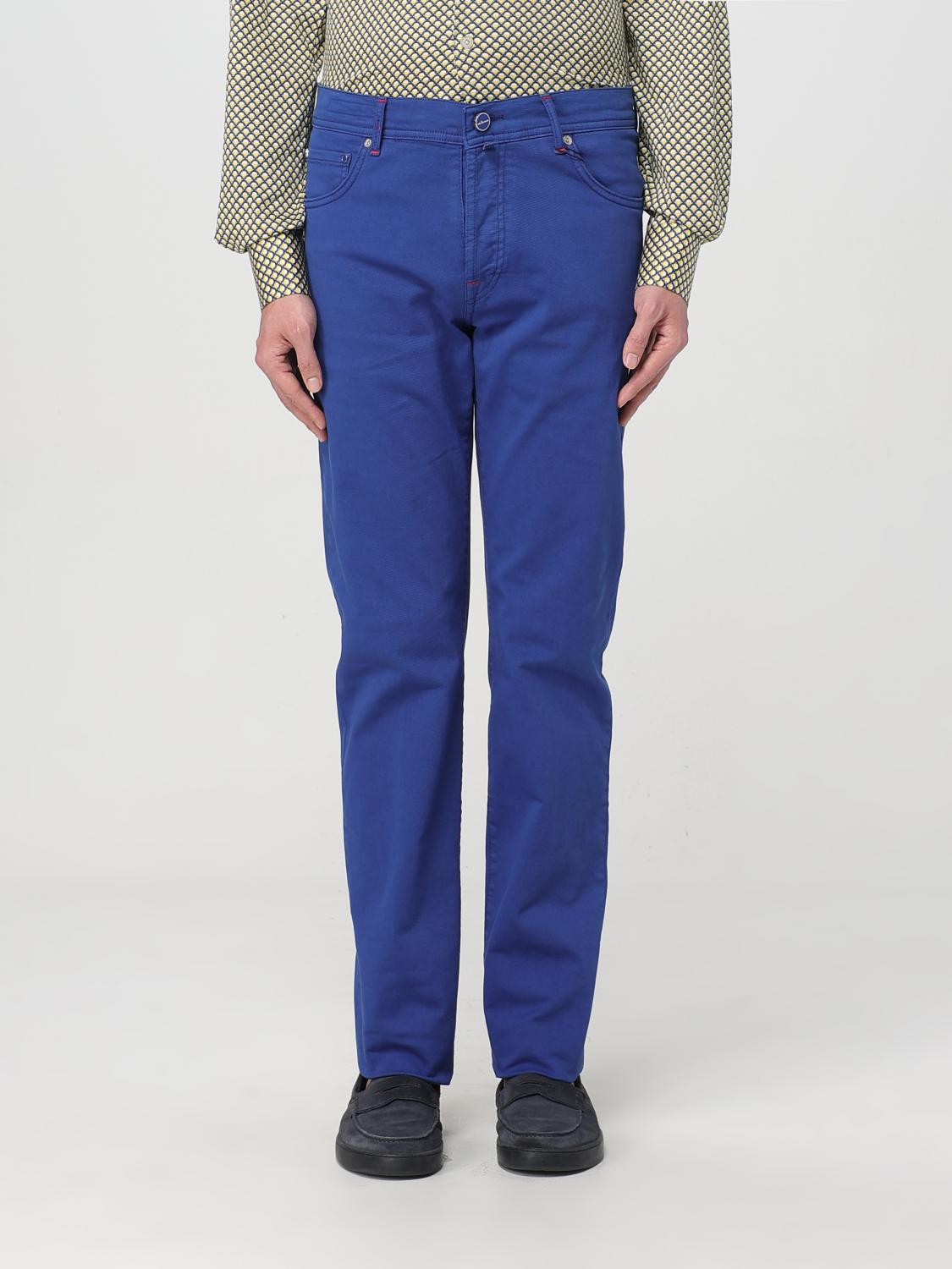 KITON JEANS: Jeans Kiton in denim , Blue - Img 1