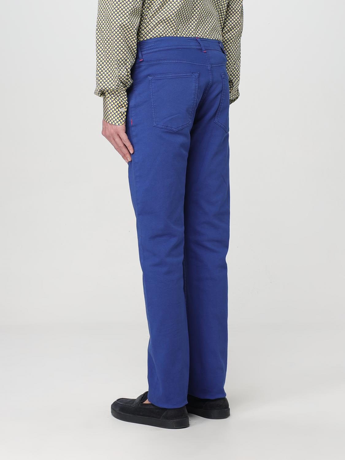 KITON JEANS: Jeans Kiton in denim , Blue - Img 3