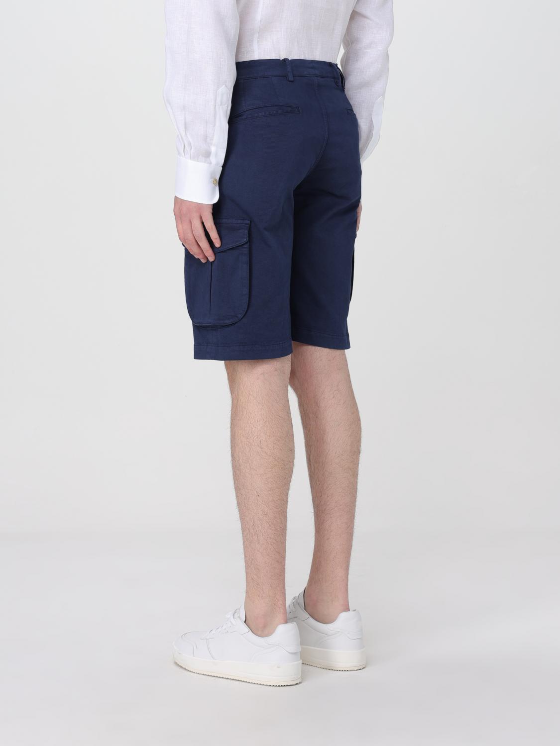KITON SHORTS: Pants men Kiton, Blue - Img 3