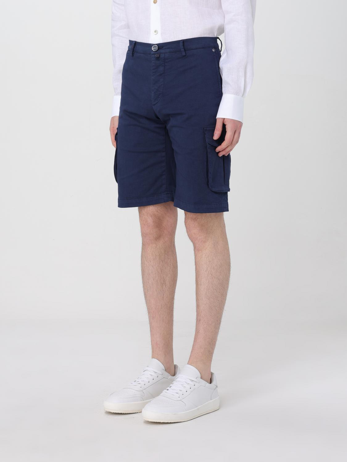 KITON SHORTS: Pants men Kiton, Blue - Img 4