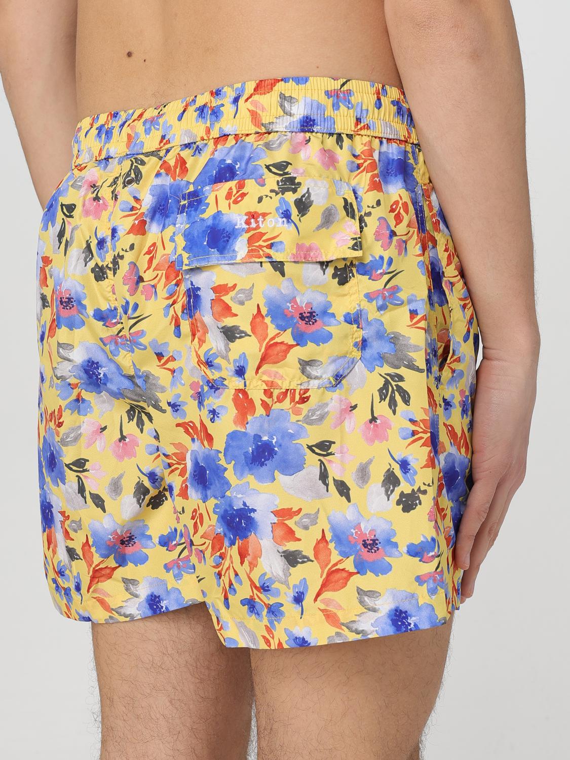 KITON SWIMSUIT: Swimsuit men Kiton, Multicolor - Img 4