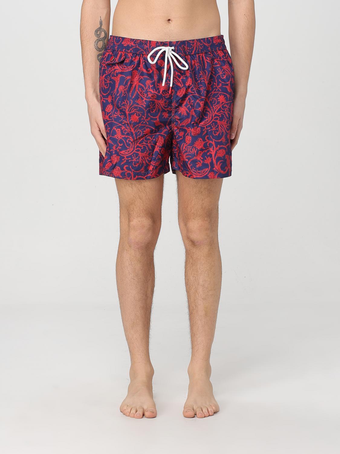 KITON MAILLOT DE BAIN: Maillot de bain homme Kiton, Bleu - Img 1