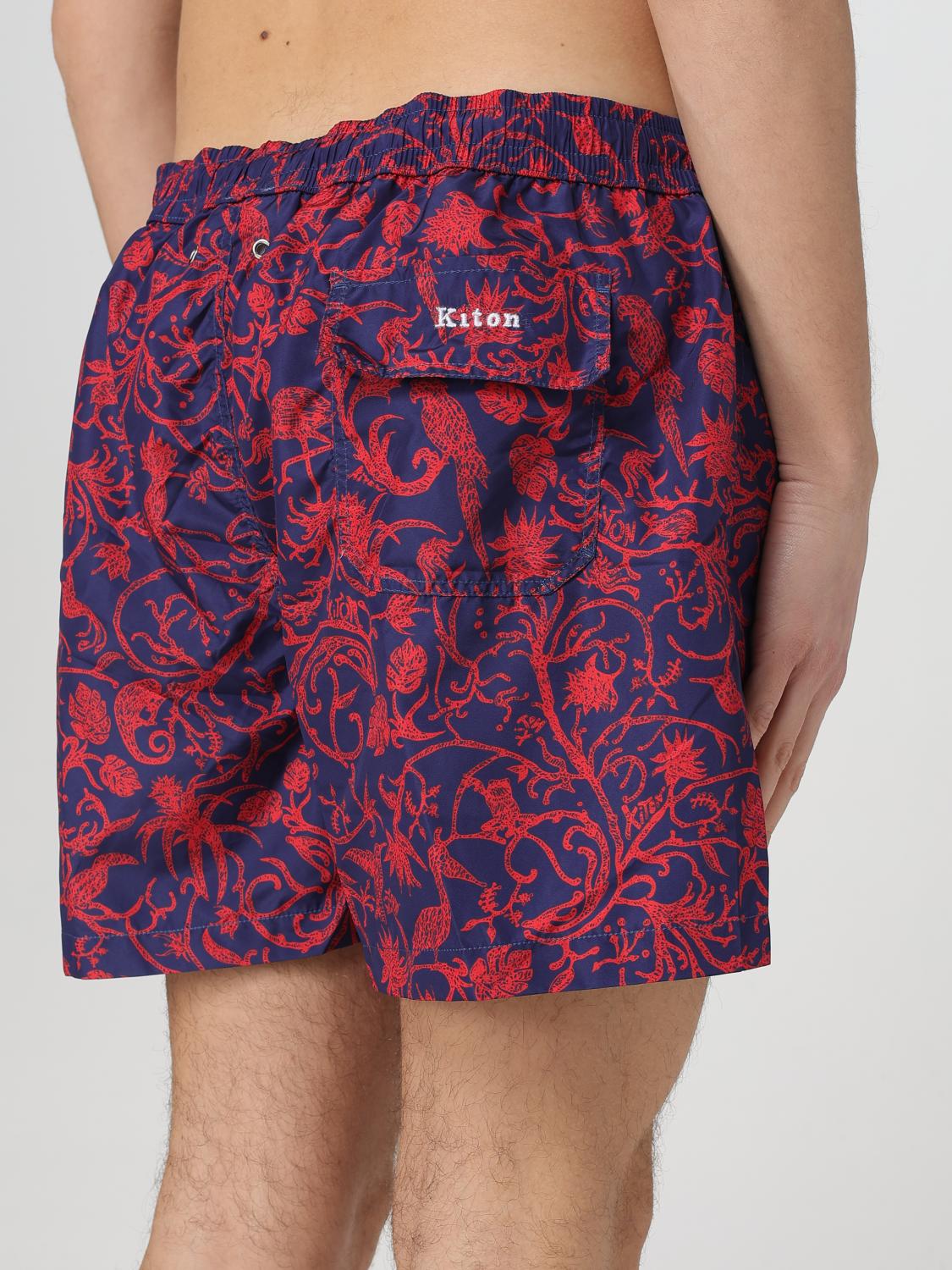 KITON MAILLOT DE BAIN: Maillot de bain homme Kiton, Bleu - Img 4