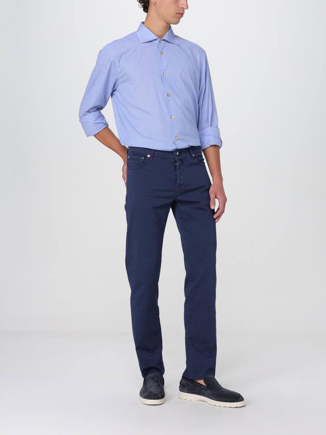 KITON SHIRT: Sweater men Kiton, Blue - Img 2