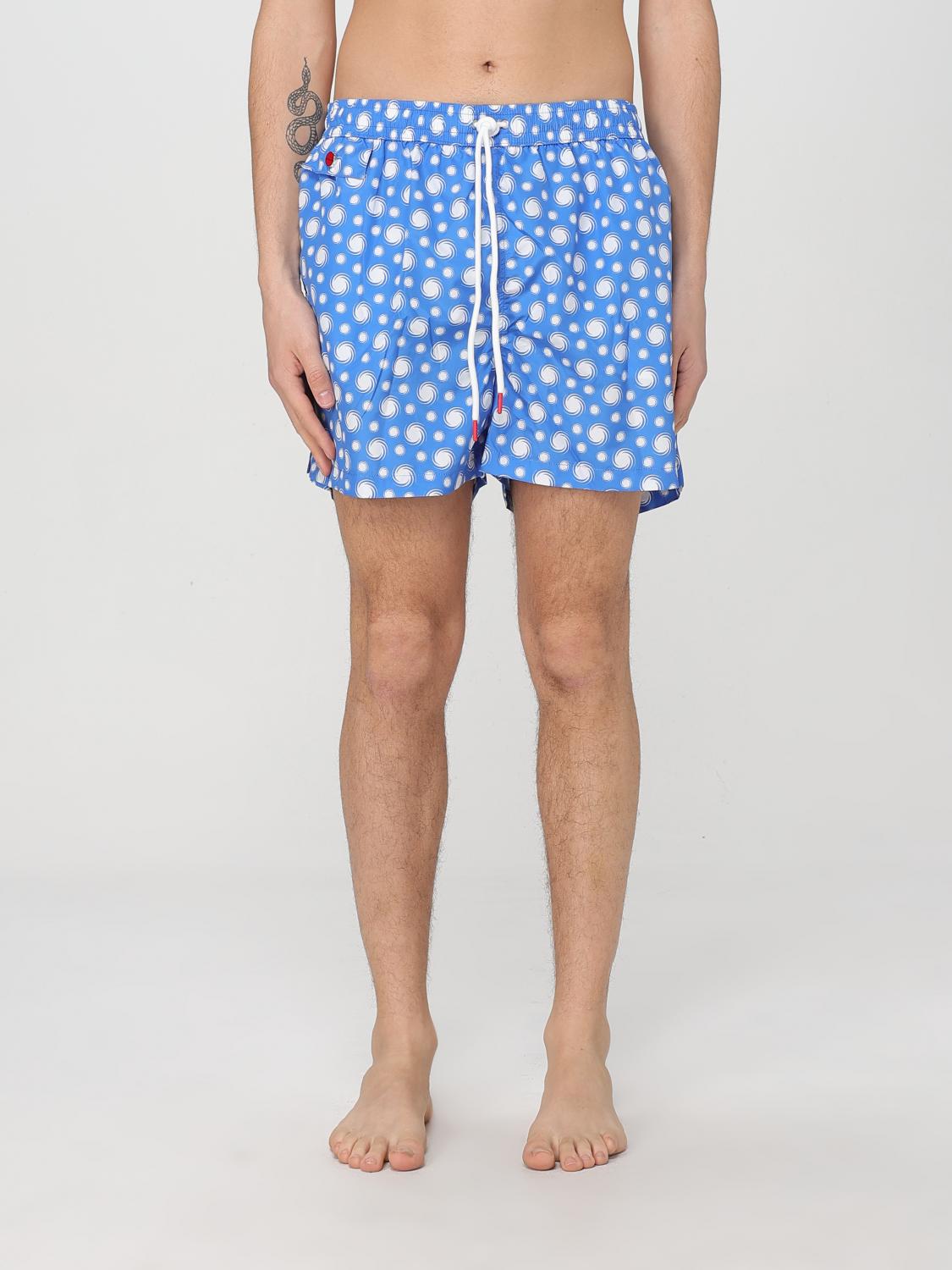 KITON SWIMSUIT: Swimsuit men Kiton, Blue - Img 1