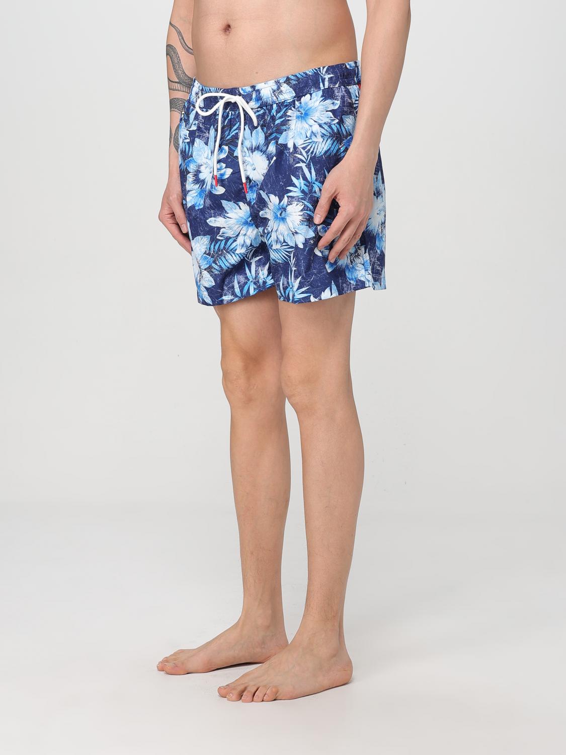 KITON SWIMSUIT: Swimsuit men Kiton, Blue - Img 3