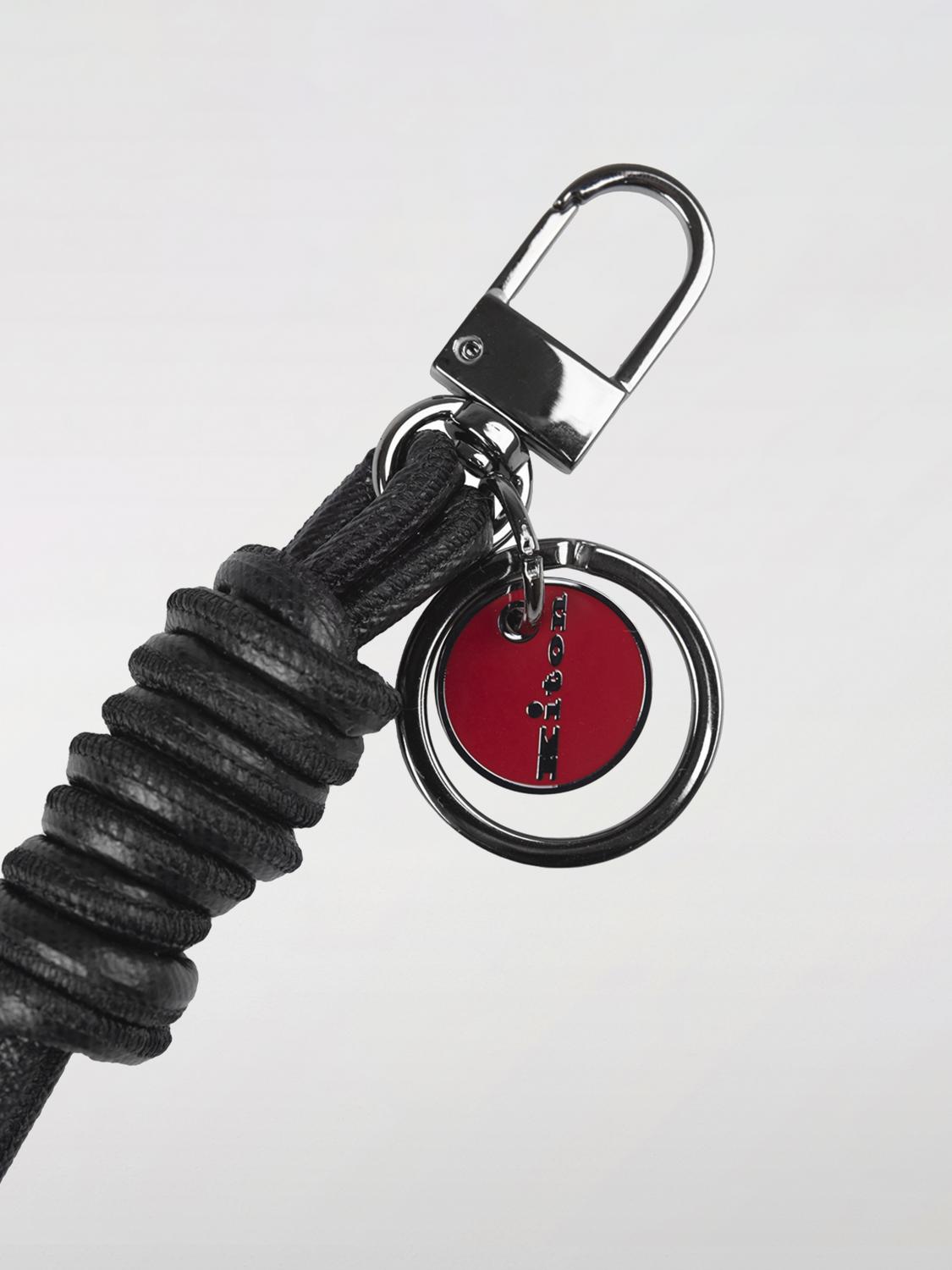 KITON KEYRING: Keyring men Kiton, Black - Img 2