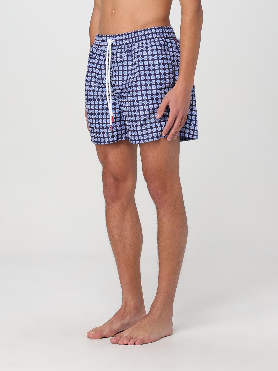 KITON SWIMSUIT: Swimsuit men Kiton, Blue - Img 3