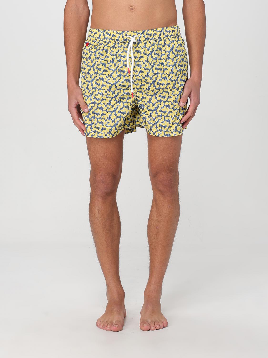 KITON SWIMSUIT: Swimsuit men Kiton, Yellow - Img 1