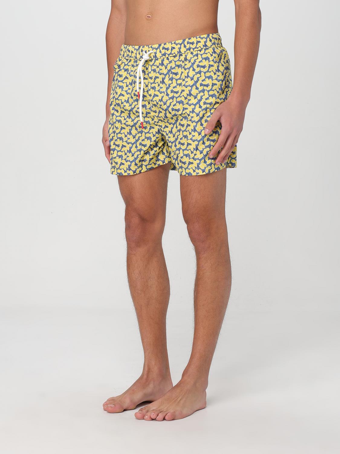 KITON SWIMSUIT: Swimsuit men Kiton, Yellow - Img 3