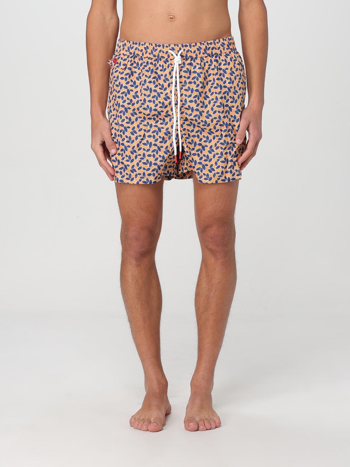 KITON SWIMSUIT: Swimsuit men Kiton, Orange - Img 1