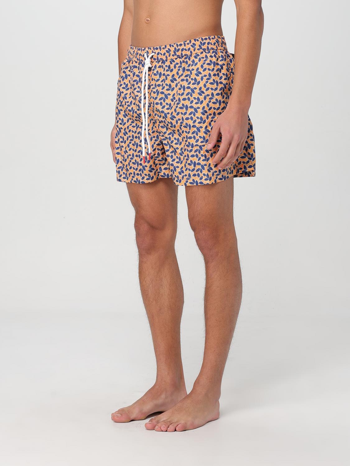 KITON SWIMSUIT: Swimsuit men Kiton, Orange - Img 3