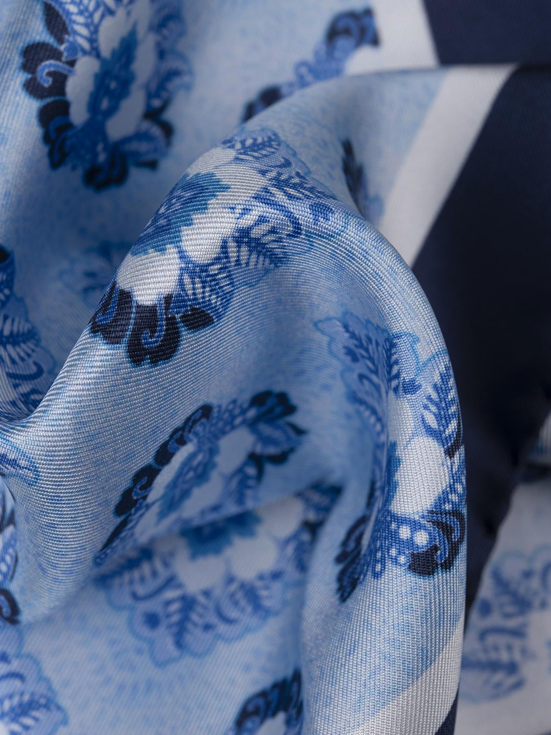 KITON PAÑUELO DE BOLSILLO: Bolsos hombre Kiton, Azul Oscuro - Img 2