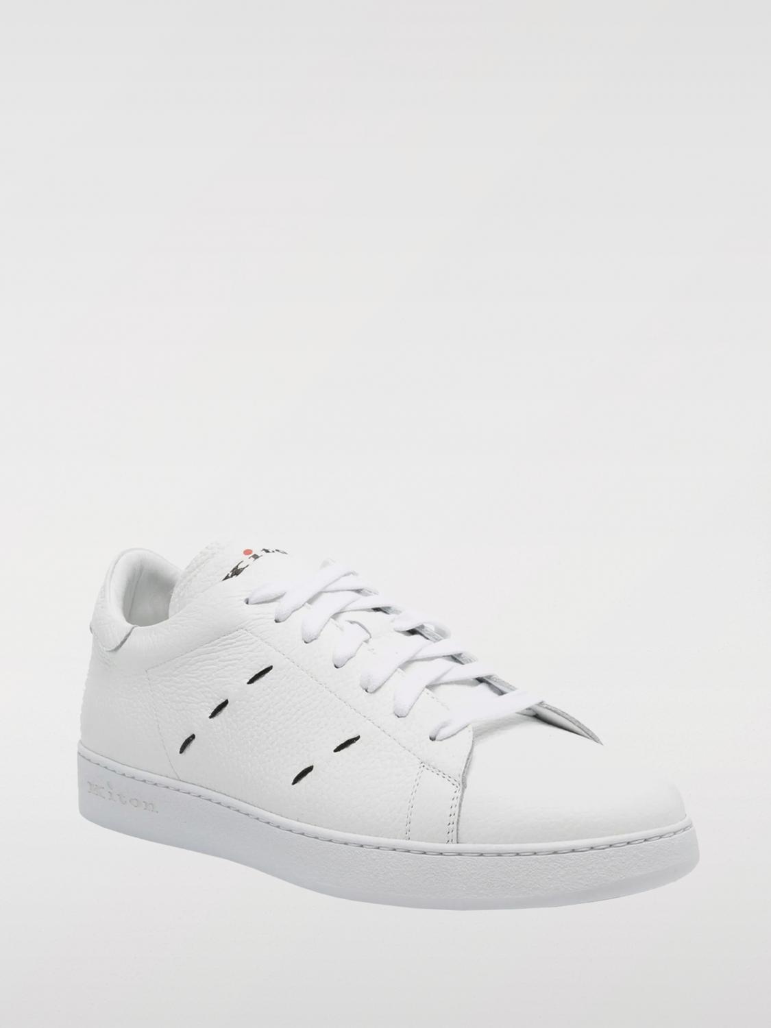 KITON SNEAKERS: Sneakers herren Kiton, Weiß - Img 2