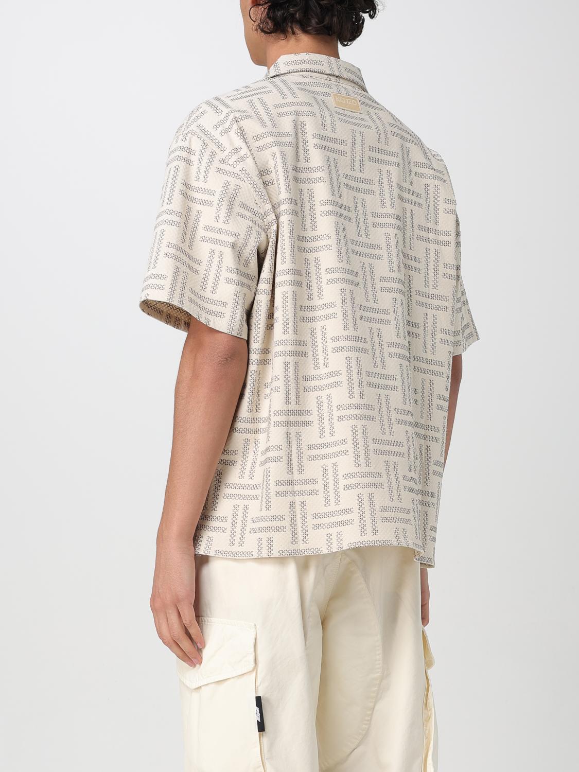 KENZO CAMISA: Camisa hombre Kenzo, Gris - Img 3