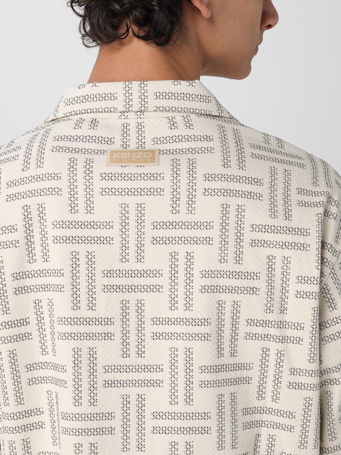 KENZO CAMISA: Camisa hombre Kenzo, Gris - Img 5