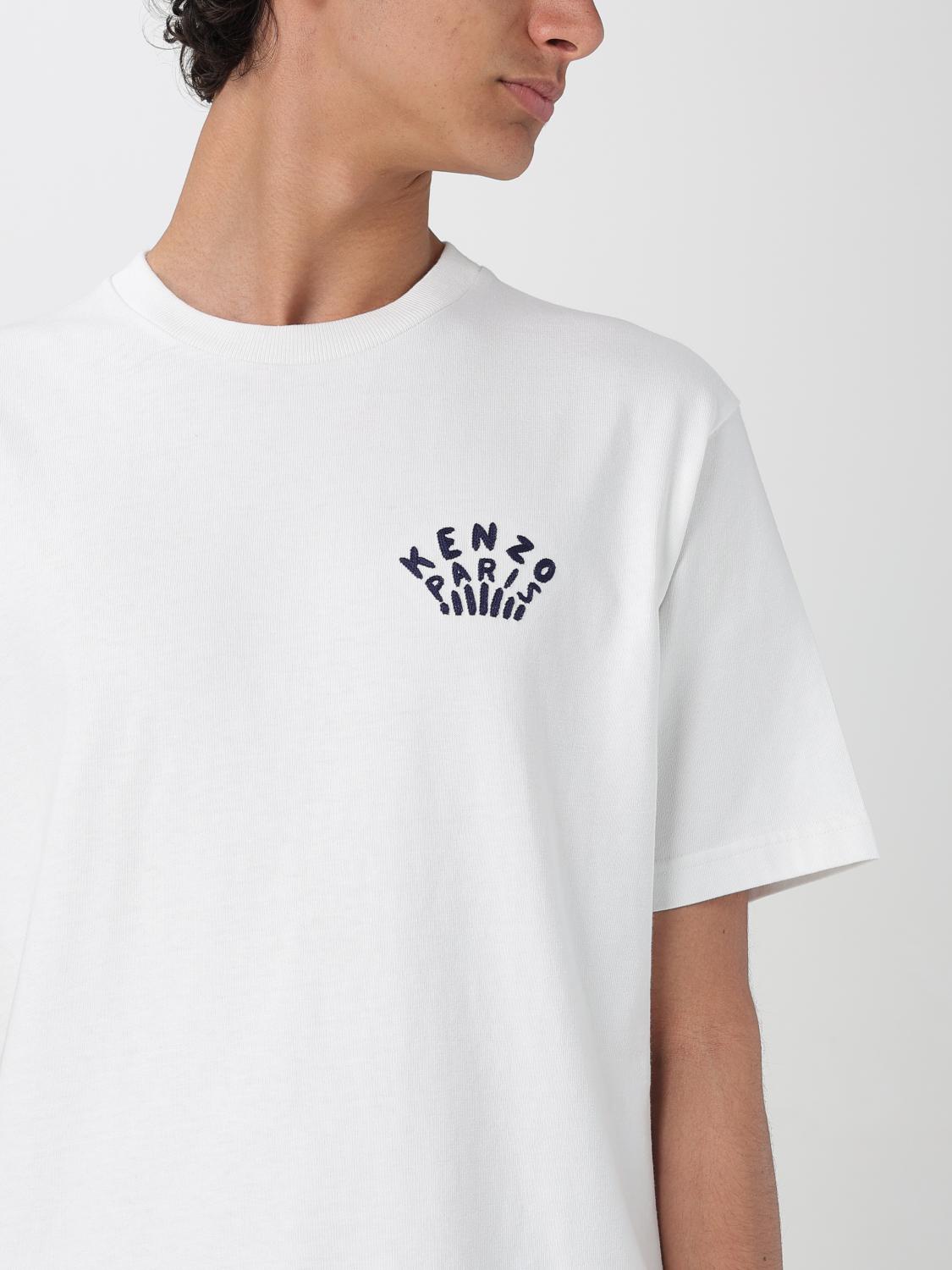 Kenzo T-shirt men - White | FF55TS4954SI | GIGLIO.COM