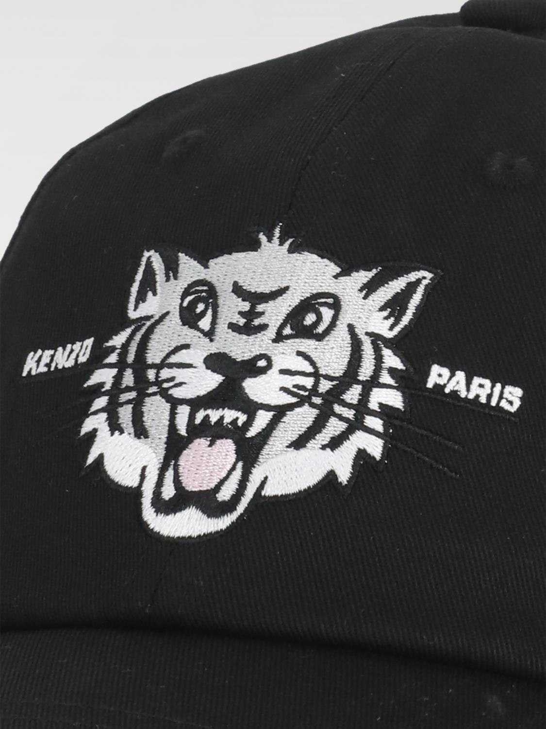 KENZO HAT: Hat woman Kenzo, Black - Img 2