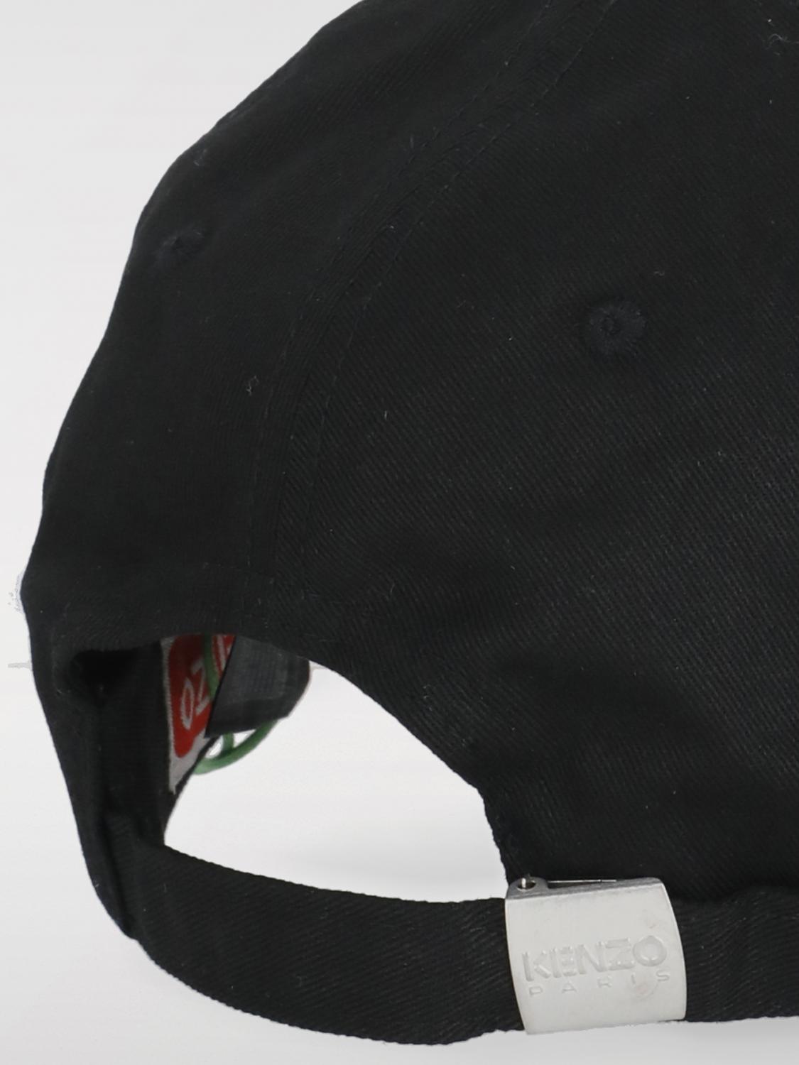 KENZO HAT: Hat woman Kenzo, Black - Img 3