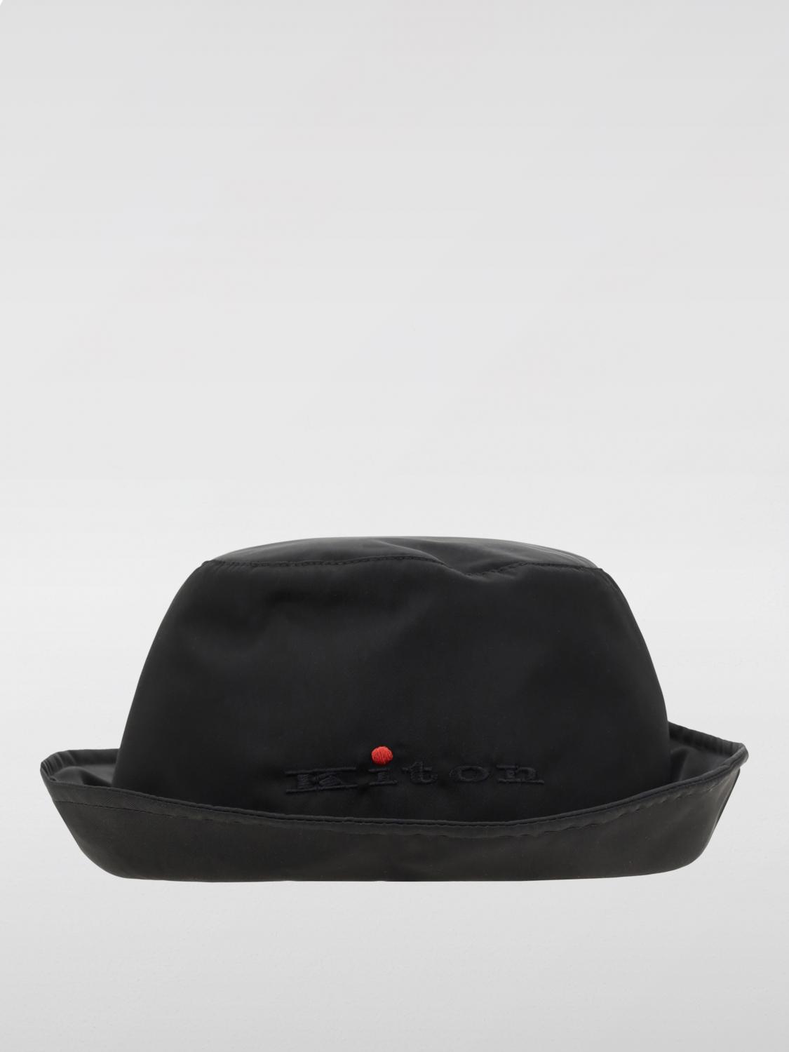 KITON HUT: Hut herren Kiton, Schwarz - Img 1