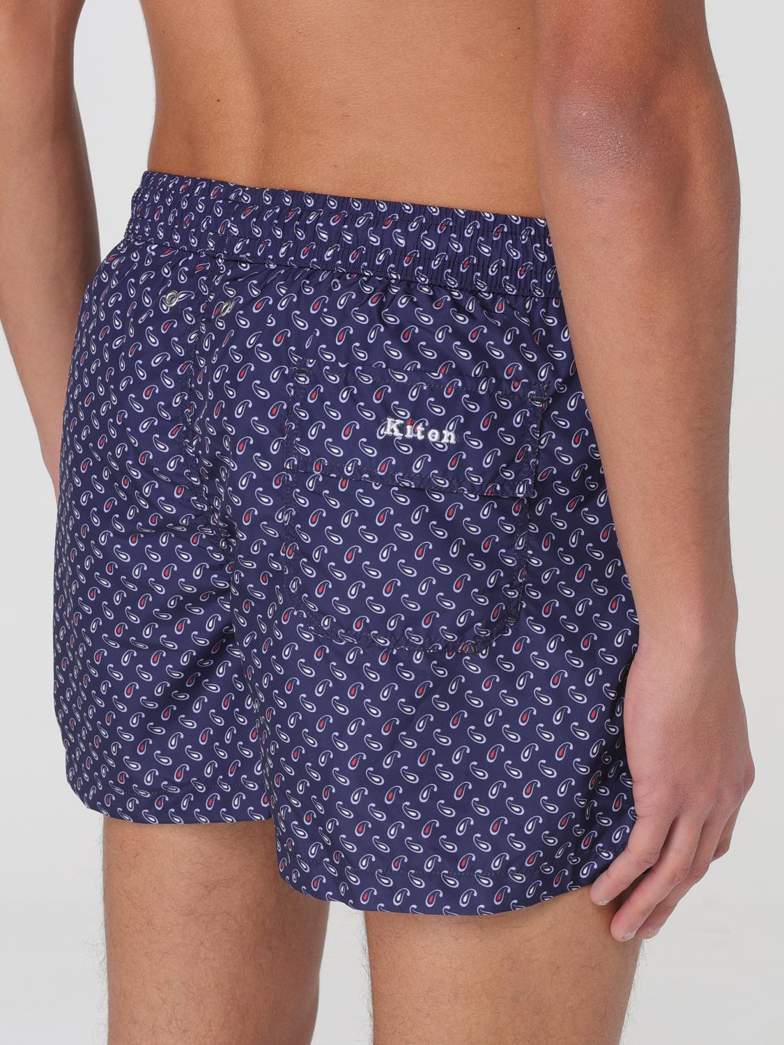 KITON SWIMSUIT: Swimsuit men Kiton, Marine - Img 4
