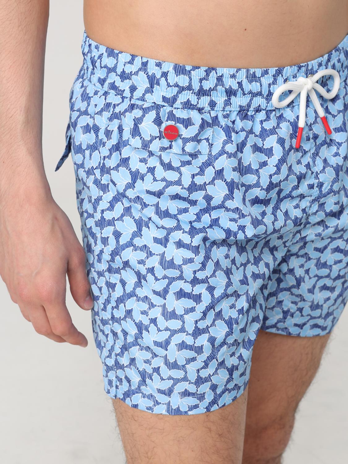 KITON SWIMSUIT: Swimsuit men Kiton, Marine - Img 4