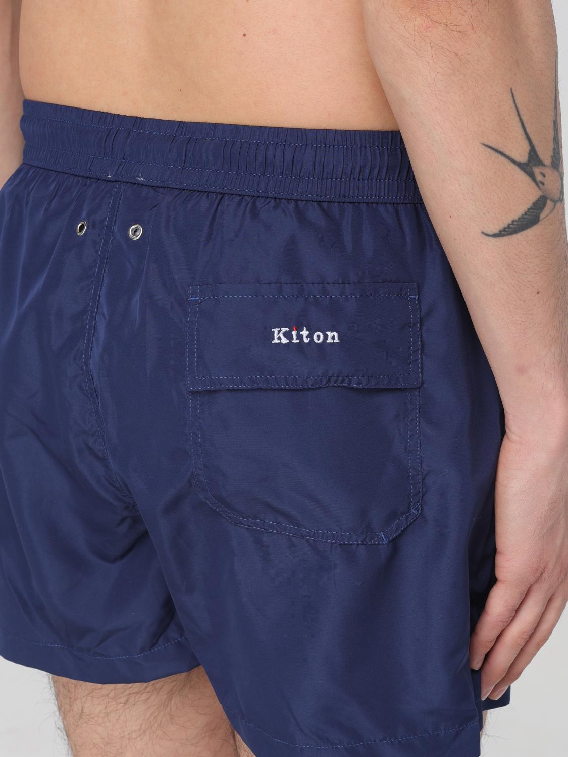 KITON SWIMSUIT: Swimsuit men Kiton, Multicolor - Img 4